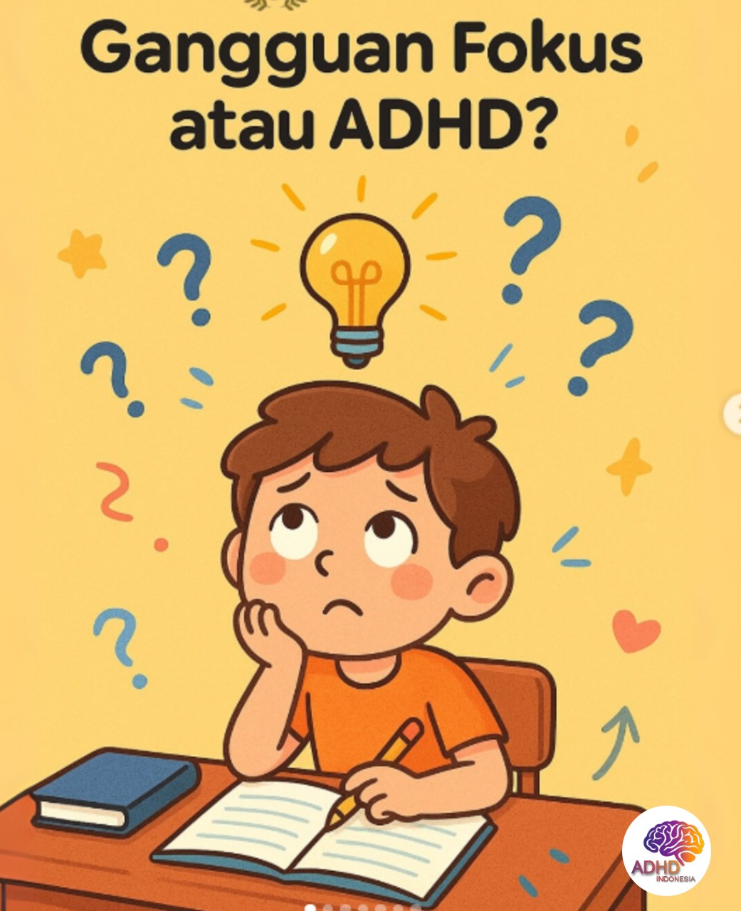 ADHD dan Kesulitan Fokus Anak: Edukasi untuk Keluarga di Provinsi Lampung