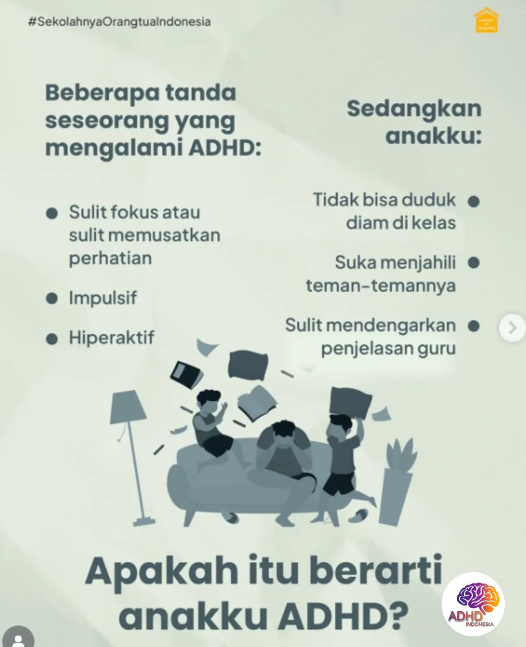 Ciri dan Gejala ADHD pada Anak Usia Dini di Provinsi Lampung